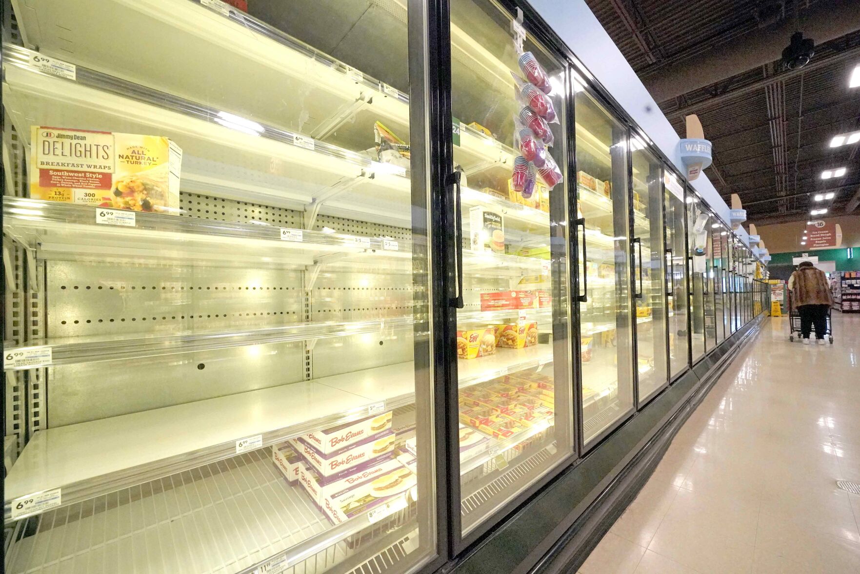 Some groceries scarce
